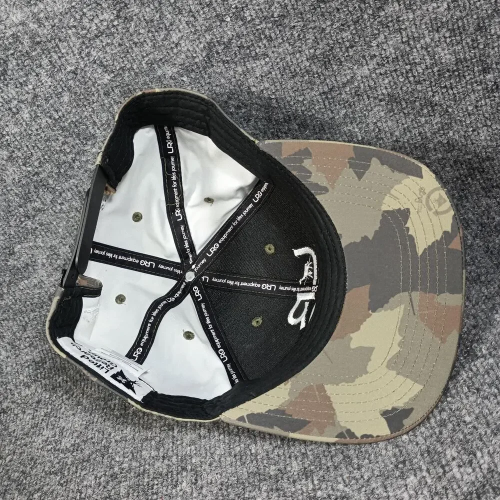 LRG Hat Cap Men Camo Snapback Embroidered Logo Streetwear Adjustable